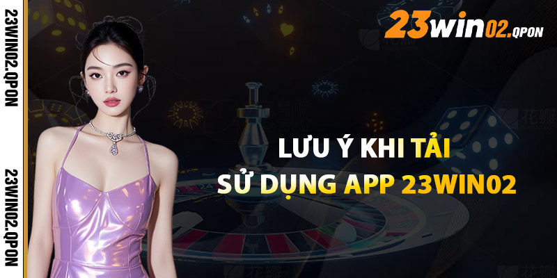 Tải App 23win02 – Tải App Chính Thức Không Lo Bị Chặn 3 Lưu Ý Khi Tải Và Sử Dụng App 23win02